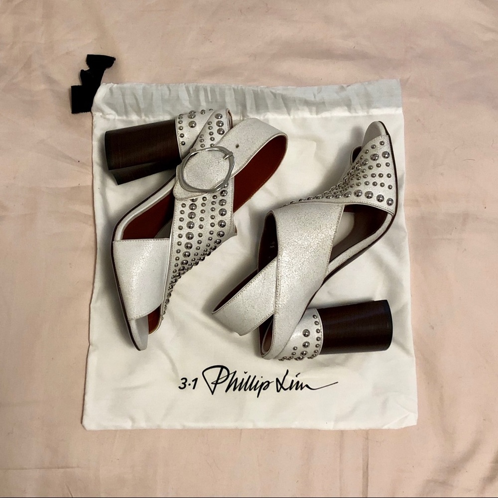 LAST CALL 🆕 3.1 Phillip Lim White Patsy Sandal - Picture 2 of 7